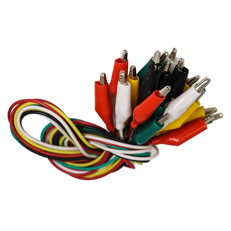 JPR ELECTRONICS JPR 705-100 Crocodile Clip Leads 5 Pairs