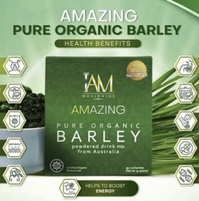 💯❤️AMAZING PURE ORGANIC BARLEY Powdered Drink Mix- US