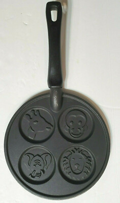 Nordic Ware griddle Circus animal pancake pan USA Lion,Monkey