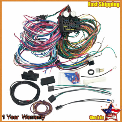 For 1928 1933 Chevrolet Truck Pickup 12 Circuit Wiring Harness Wire Kit Ebay