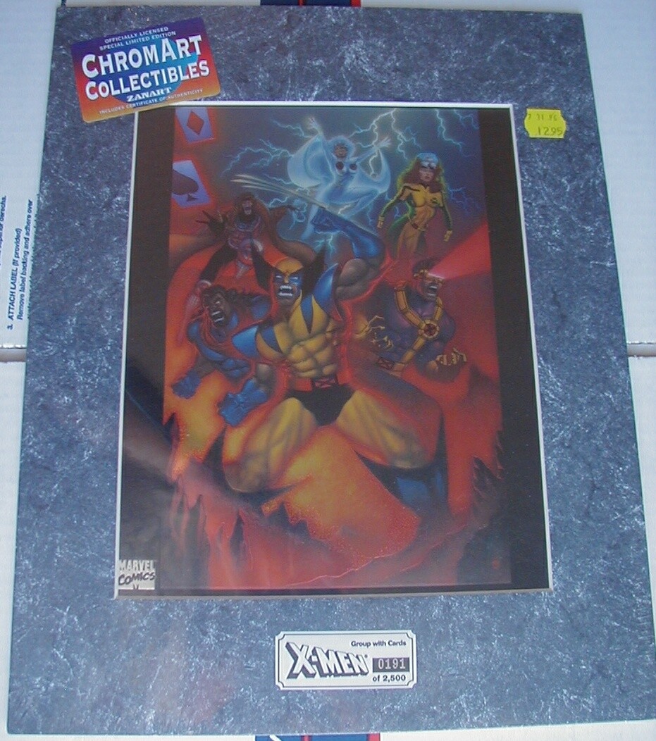 XMen Chromart Limited 191 of 2500 11X14 eBay