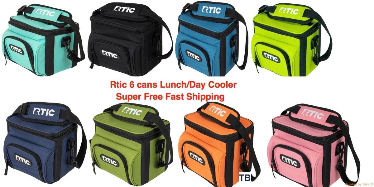 RTIC 6 8 15 28 Can Day Cooler New Lunchbox Soft Pack 24 Hours Cold Lunch  Box