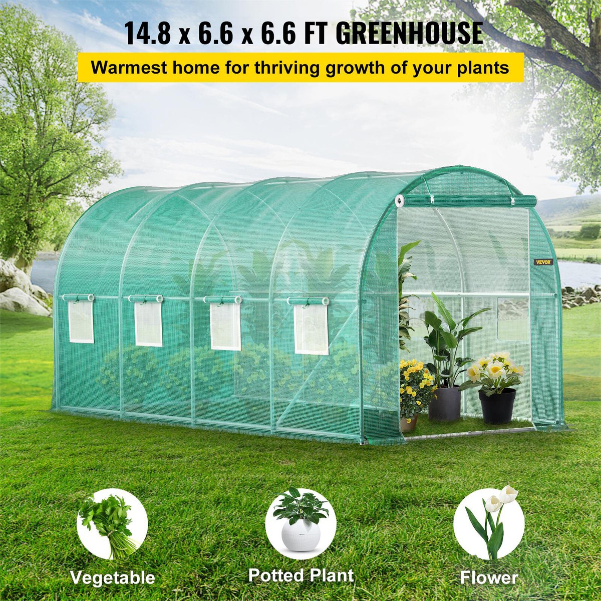 Walk-In Tunnel Greenhouse For A Lush Green Garden - Blog