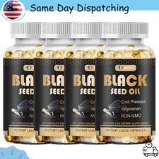 1000mg Black Seed Oil Pills,Premium Cold Pressed,Non-GMO,Vegan,Premium BlackSeed