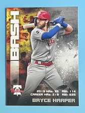 2020 Topps Stadium Club Bryce Harper Bash and Burn #8 Philadelphia Phillies