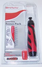  10 X B10 SHAVIV DEBURRING BLADES WITH FREE EXTRA CLOSE MANGO II HANDLE 29249 