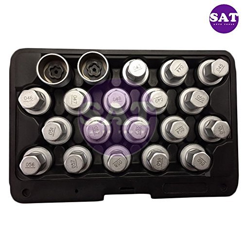 BMW Wheel Lock Screw Socket Set (20 Pieces) eBay