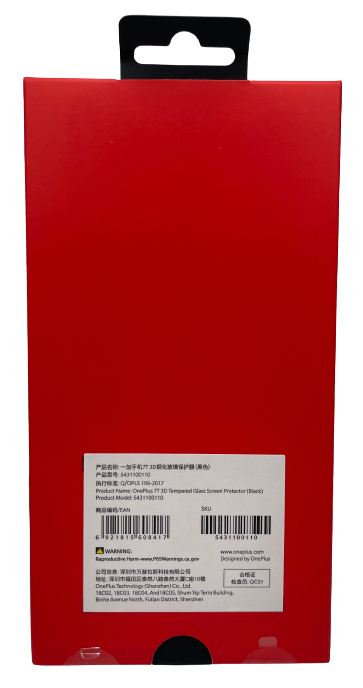 US STOCK - Original OnePlus 7T 3D Tempered Glass Screen