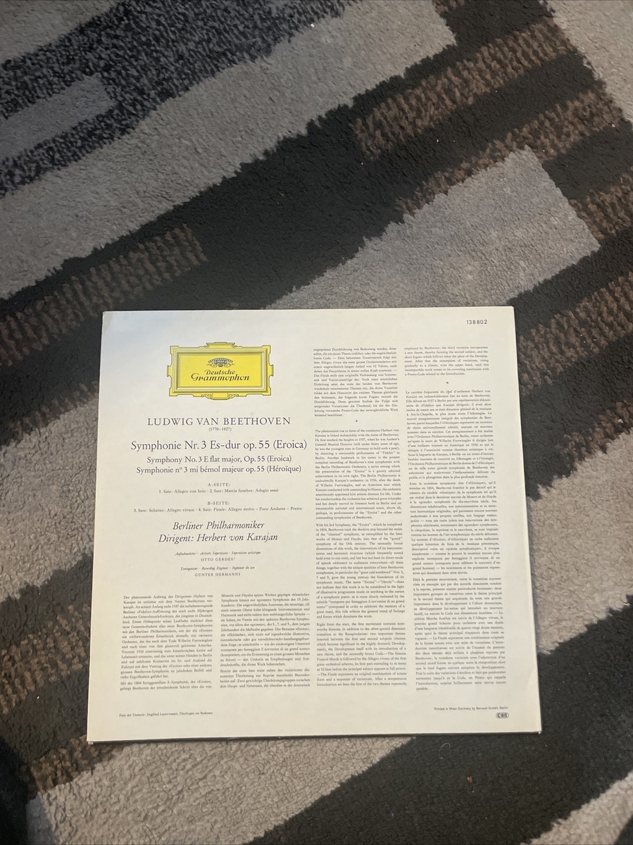 Karajan/BP/Beethoven: Symph. No. 3 