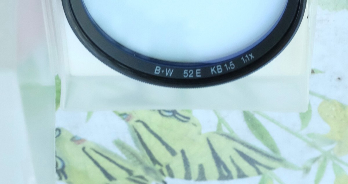 B+W filtre 74529 KB-3 diamètre 72mm KB-3 1,2x Corrector Azul (blue).F