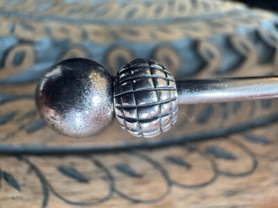 trollbeads Silber Seegras kleine Perle, ausgemustert.