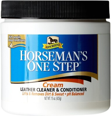 Absorbine Horseman's One Step Lederreiniger & Conditioner Creme 425g