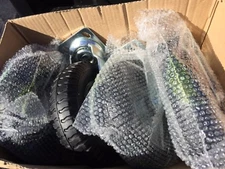  Four 6" Fully Pneumatic Bellman's Cart Wheels - Part # BCWHP8  2 Rigid 2 Swivel