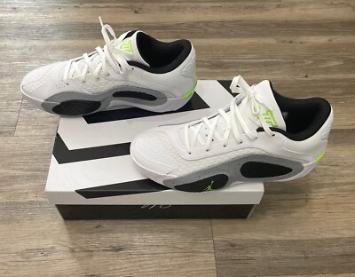 Nike Jordan Jayson Tatum 2 White Neon Basketball Shoes Mens Sizes