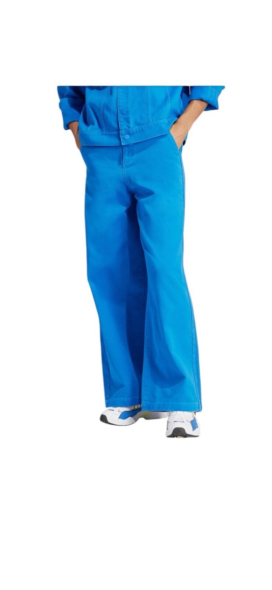 Adidas x KSENIASCHNAIDER Size 26 3-Stripe Wide Leg Jeans