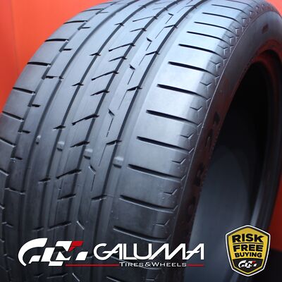 1 (One) Tire LikeNEW Continental SportContact 6 315/40R21 315/40/21 111Y #76454