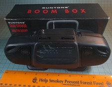 Suntone Duel Speaker AM/FM Radio Mini Boom Box Model RR2000 B5