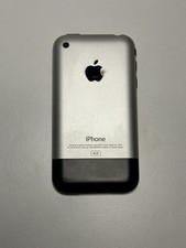 Early iOS 1.0 YM Apple iPhone 1st Generation - 8GB - Black A1203 GSM 2G MA712