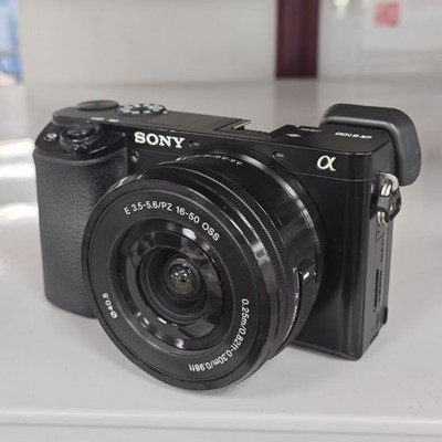 95% New Sony Alpha a6100 24.2MP Mirrorless Digital Camera with 16-50mm Lens Kits