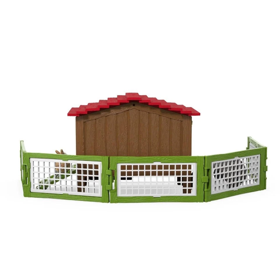 SCHLEICH Rabbit Hutch - 42728 - FARM TOY / ANIMAL - Image 3 of 4