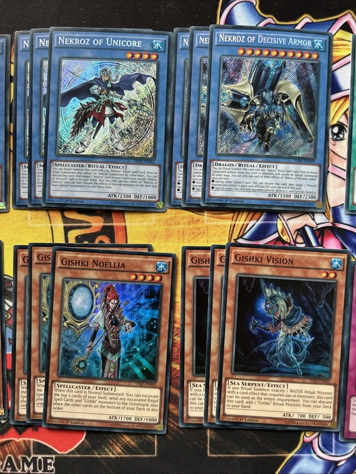 Nekroz/Gishki Bundle THSF-EN Near Mint 1st Edition Yu-Gi-Oh - Image 4 of 4