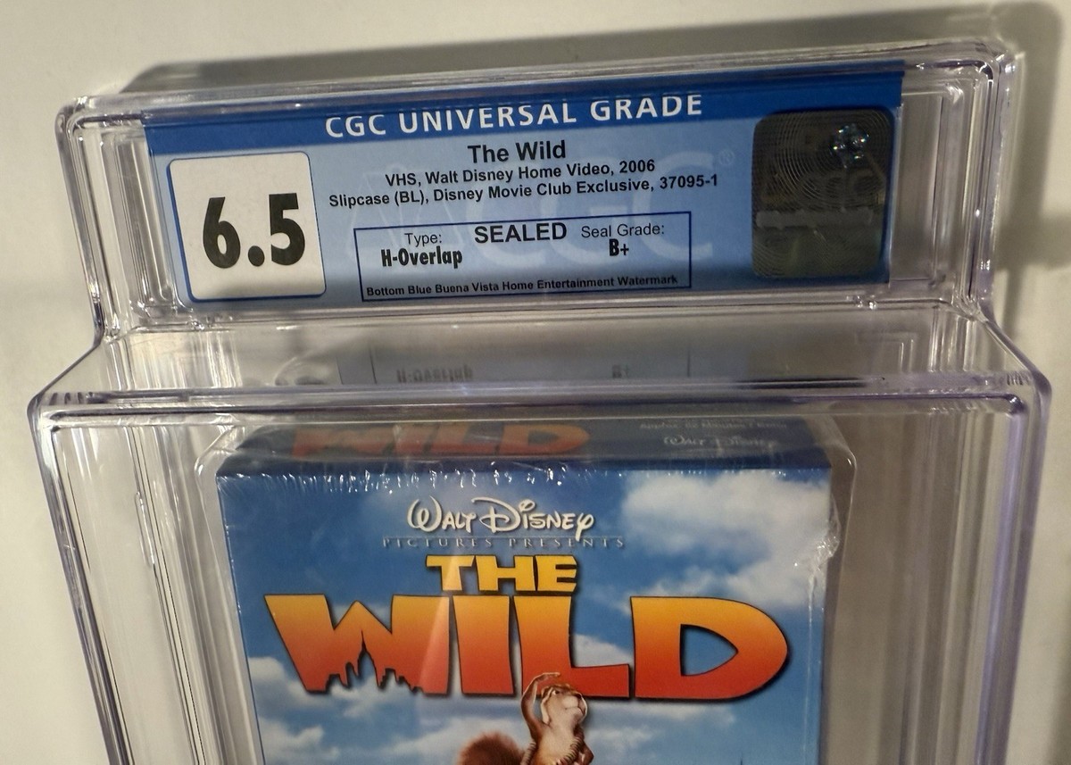 The Wild VHS - RARE 2006 Walt Disney Movie Club Video for sale