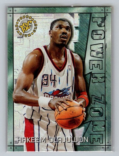 Hakeem Olajuwon #PZ7 1995 Stadium Club Power Zone card