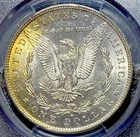 💎 1884 O Morgan Silver Dollar $1 PCGS MS63 NICE CHOICE STUNNING CRESCENT TONER