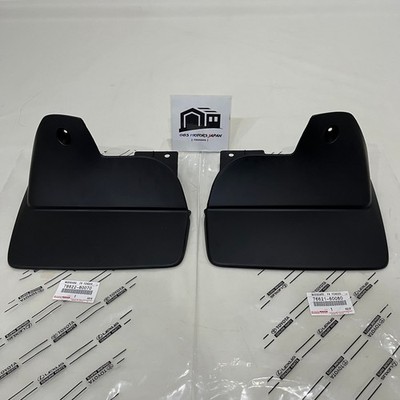Toyota OEM 76621-60080 76622-60070 Land Cruiser Front Mud Guards