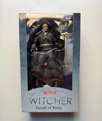 McFarlane Toys Netflix The Witcher Geralt of Rivia 7'' Figure New Sealed