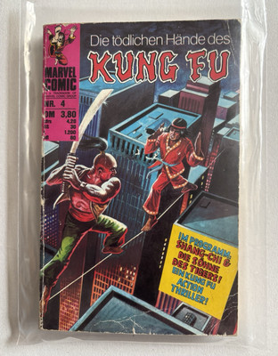 Die tödlichen Hände des KUNG FU # 4 - Jack Kirby C.A. - Marvel Williams 1976