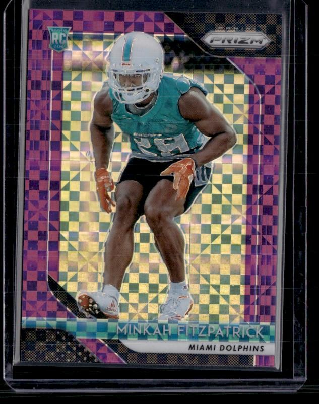 Minkah Fitzpatrick Panini Prizm #243 Purple Power