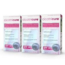 3 Cicatricure SPF 20 Brightening Facial Moisturizer 3-in-1 Face Cream 1.6 fl oz