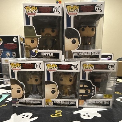 Funko POP! Stranger Things Vinyl Boxed 5-Pack Hopper Mike Eleven Dustin