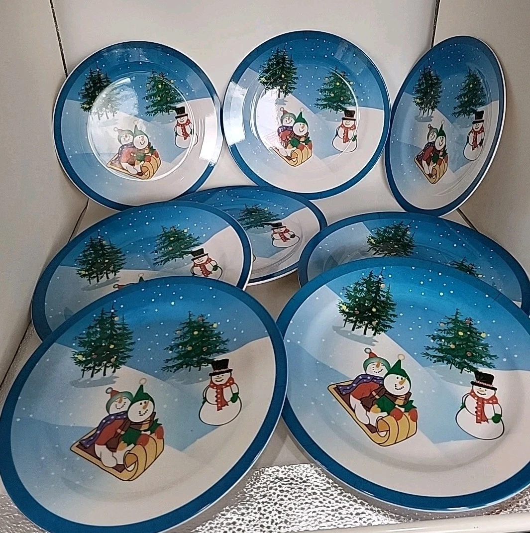Snowman Plates for sale | eBay