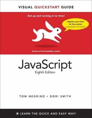 JavaScript: Visual QuickStart Guide - Paperback, by Negrino Tom; Smith - Good