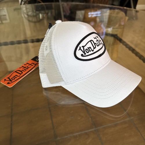 Von Dutch White Trucker Hat - New With Tag - Picture 3 of 14