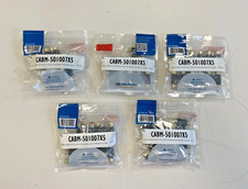 Lot of 5 5-Pack 3 RCA Female to Female Adapter, Gold Plated, Black, Coupler