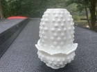 Nice Vintage Fenton Milk Glass Hobnail Fairy Lamp Lamp