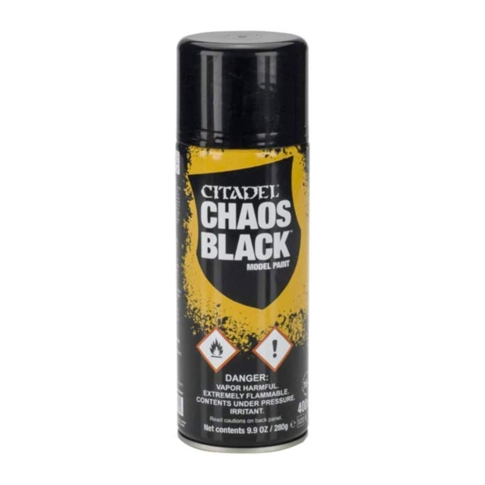 Chaos Black Base Coat Spray – Citadel Colour Primer for Miniatures - Image 6