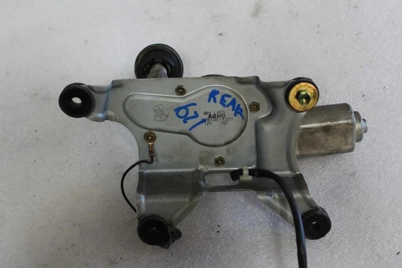 1992 MAZDA MPV VAN BACK GLASS REAR WIPER MOTOR - Image 3 of 4