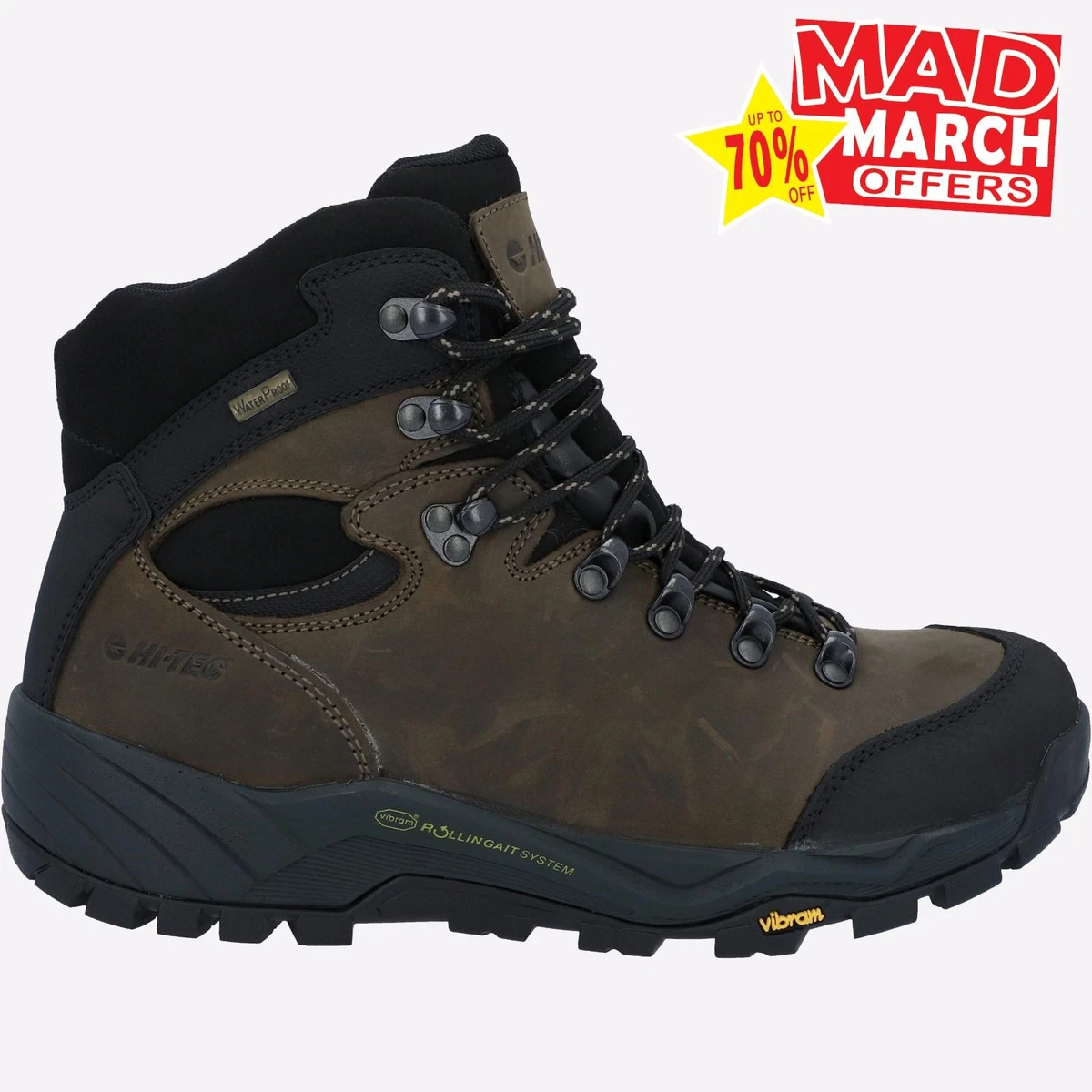 Haix Chaussures / Bottes de randonnée Ranger Gore-Tex Homme Taille EU42 Marron Nepal Pro - Chaussures