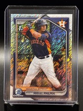 2024 Bowman Chrome - Prospects Miguel Palma #BCP-166 Shimmer Refractor (RC)