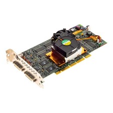Graphics Card ATI FIRE GL4 28130070-004 128MB DDR 256-BIT DUAL DVI-I AGP PRO