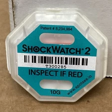 Uline ShockWatch 2 Indicator 10G ( 48 PK )