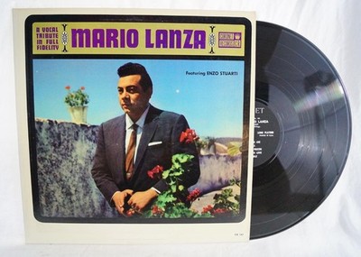 Enzo Stuarti Vocal Tribute to Mario Lanza Album Vinyl LP
