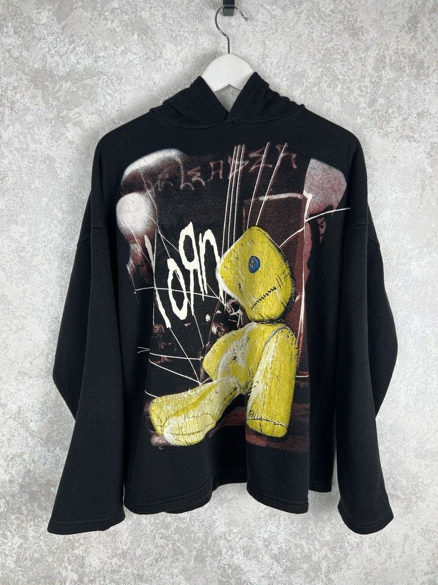 Vintage 1999 Korn Hoodie Falling Away From Me Issues Doll Nu Metal