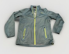 Columbia Jacket Women  s Medium Green Omni-Tech Ampli-Dry Full Zip Rain Coat