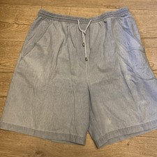 Berkertex elasticated chambray blue Shorts Women’s UK20 