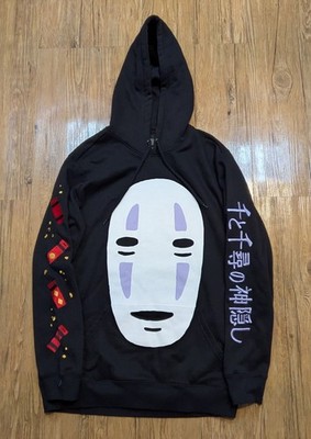 Studio Ghibli Spirited Away No-Face (Kaonashi) Hoodie   Hot Topic   Size L B59